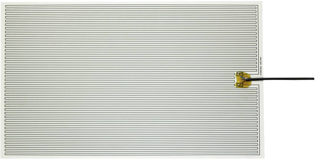 Thermo Polyester Heating foil self-adhesive 230 V AC 20 W IP rating IPX4 (L x W) 500 mm x 300 mm