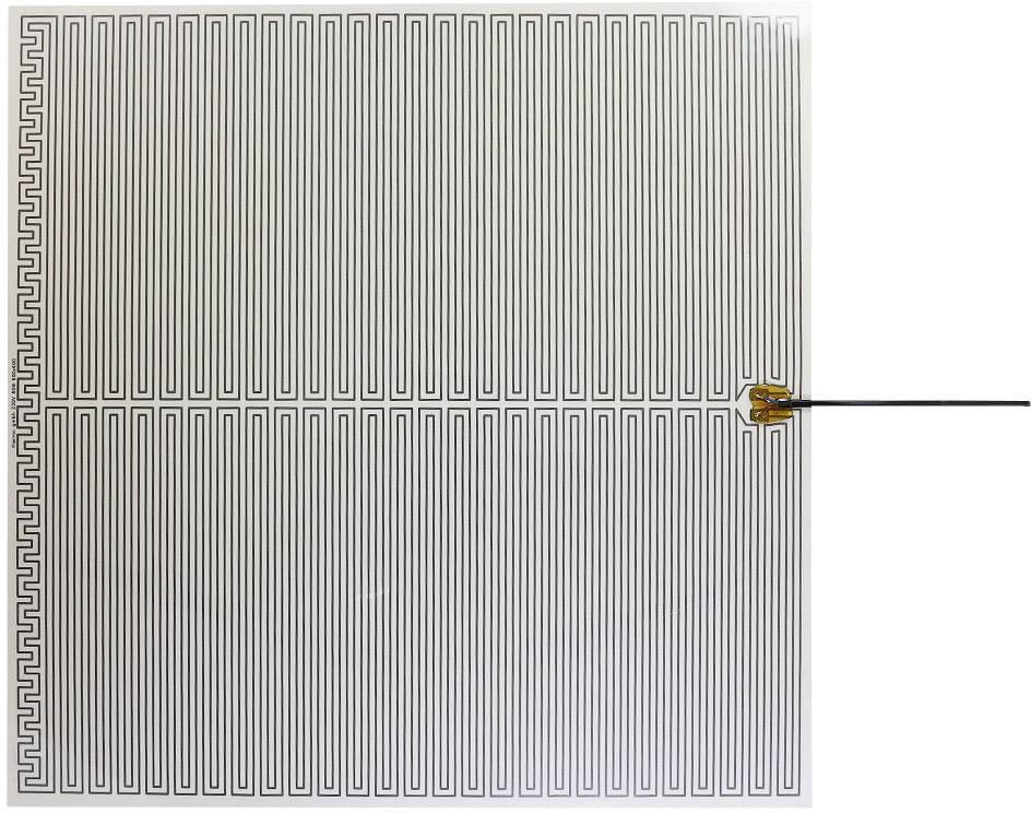 Thermo TECH Polyester Heating foil self-adhesive 230 V AC 80 W IP rating IPX4 (L x W) 600 mm x 600 mm