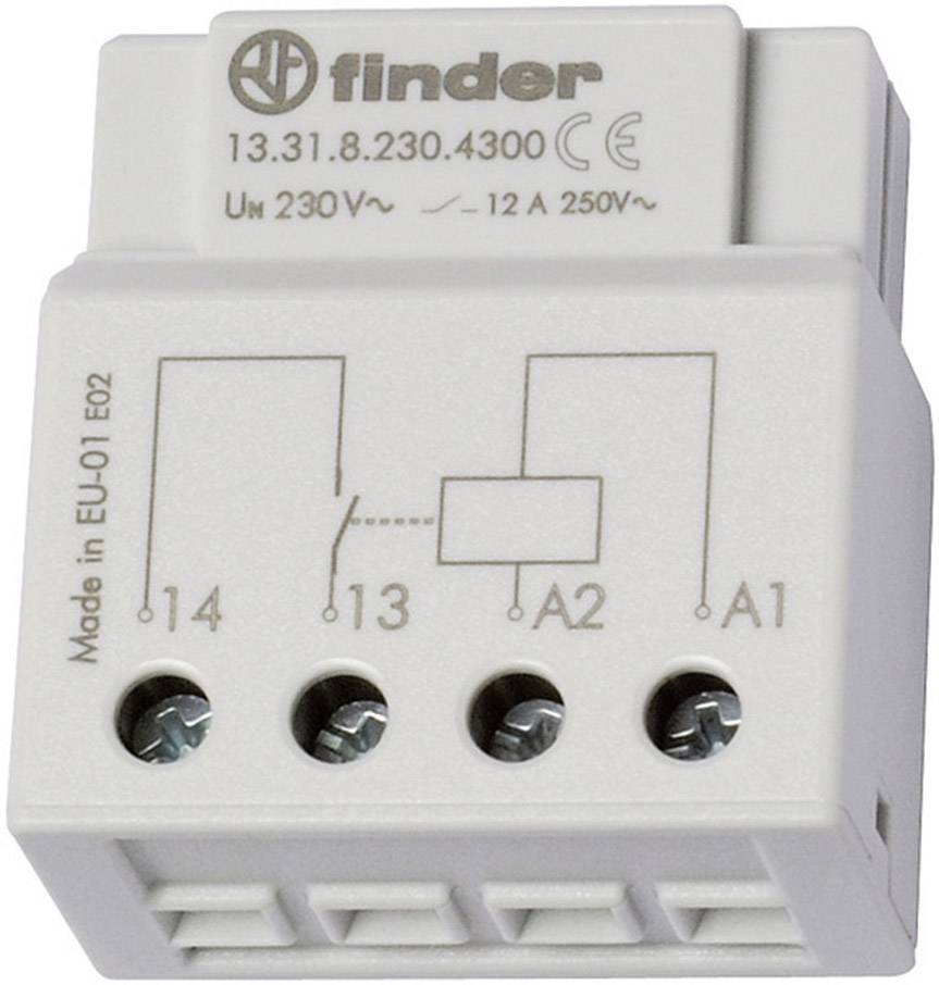 Relay Flush mount Finder 13.31.8.230.4300 1 maker 230 V AC 12 A 1 pc(s)
