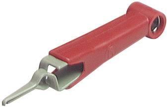 SKS Hirschmann AGF 2 Mini alligator clamp Red Max. clamping range: 4 mm Length: 54 mm 1 pc(s)