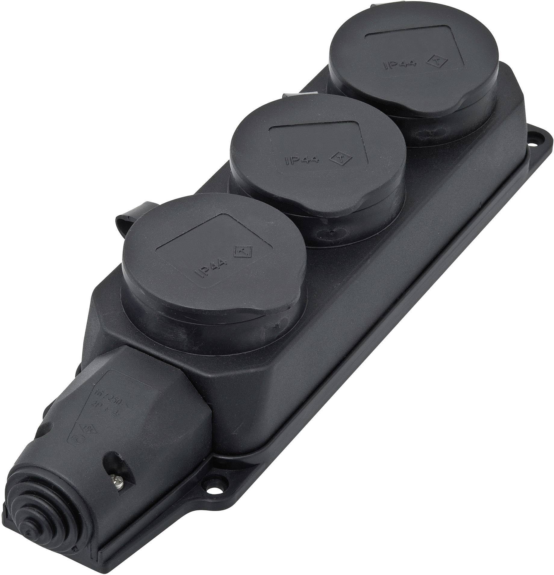 interBär 9006-004.01 Power strip 3x Black None 1 pc(s)