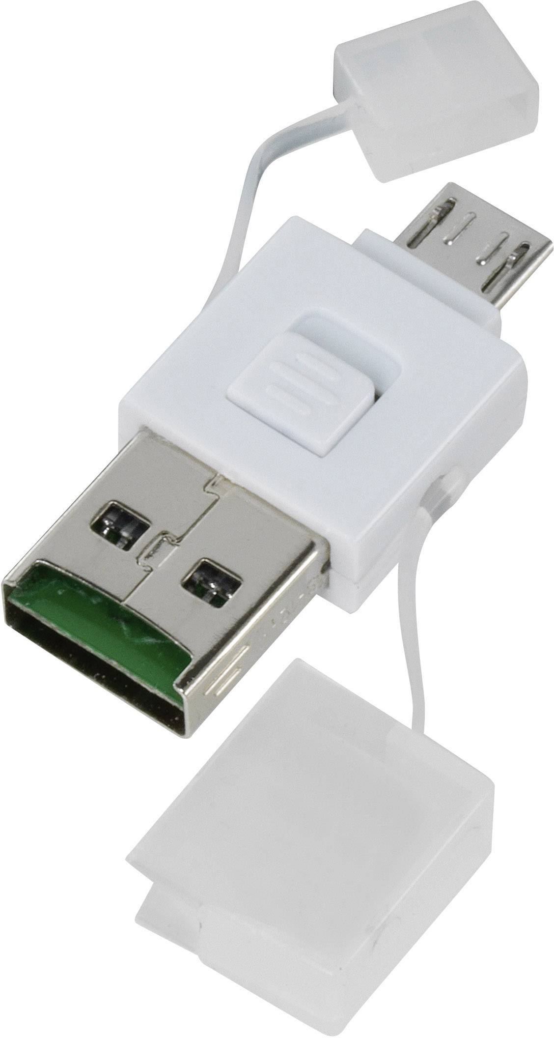 USB smartphone/table card reader Renkforce OTG102 USB 2.0, Micro USB 2.0