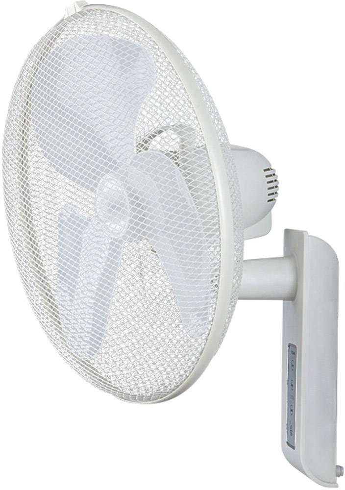 CasaFan Greyhound WV 45 FB LG Wall fan 50 W (Ø x H) 44.3 cm x 280 mm Light grey Oscillating, Swivelling, incl. remote control