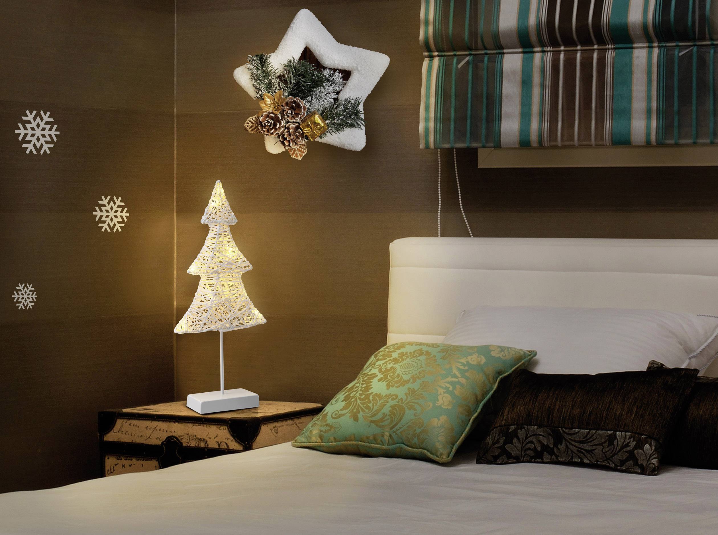 Polarlite LBA-51-005 LED motif Christmas tree Warm white LED (monochrome) White