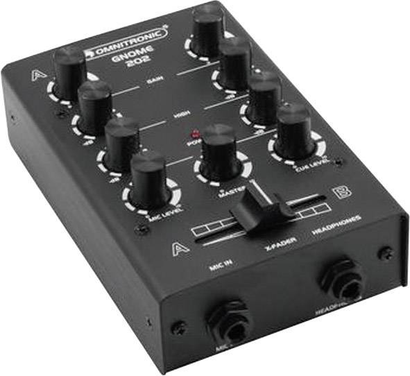 Omnitronic Gnome E-202 2-channel DJ mixer