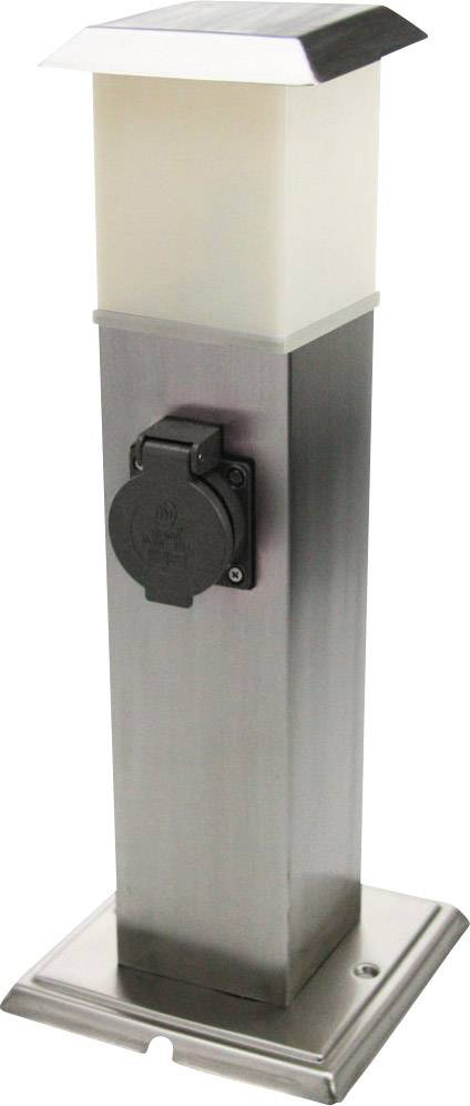 Heitronic 35113 Taipeh Outdoor free standing light LED (monochrome) E14 Stainless steel