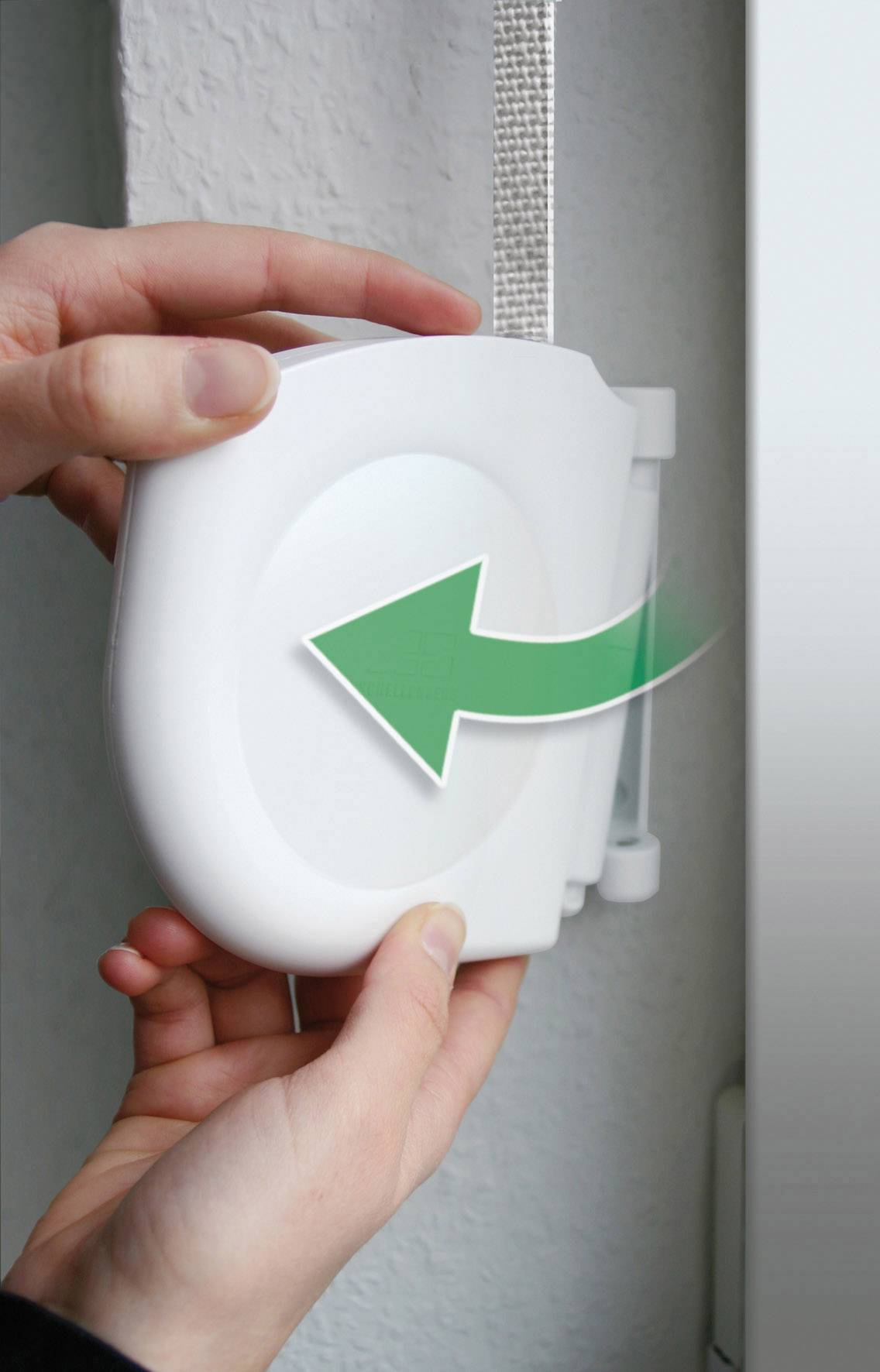 Schellenberg 50150 Belt winder (surface-mount) Compatible with Schellenberg Mini