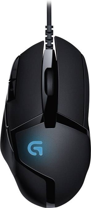 Logitech Gaming G402 Hyperion Fury Gaming mouse USB Optical Black 8 Buttons 4000 dpi