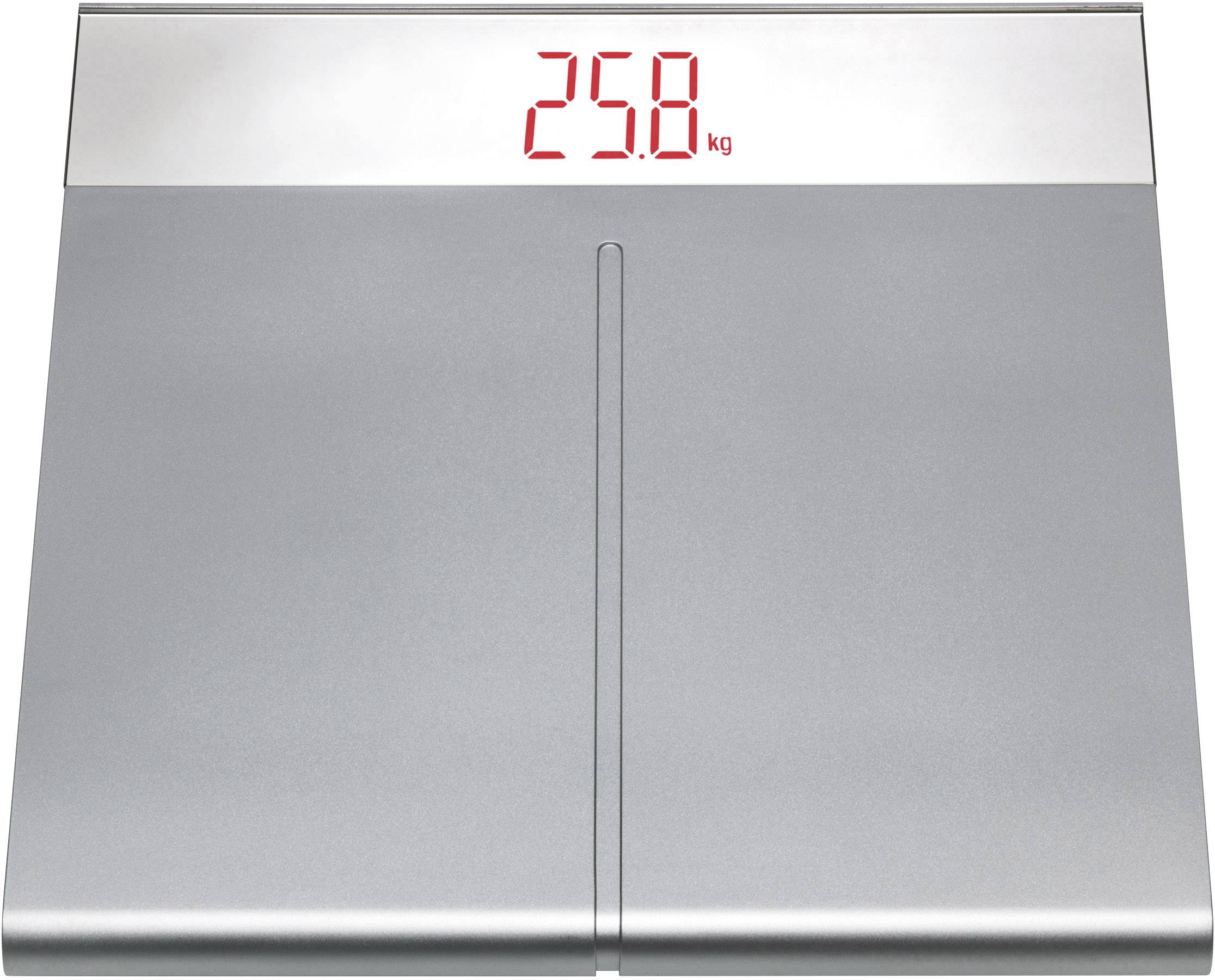 TFA Dostmann 50.1001.54 Digital bathroom scales Weight range=150 kg Silver