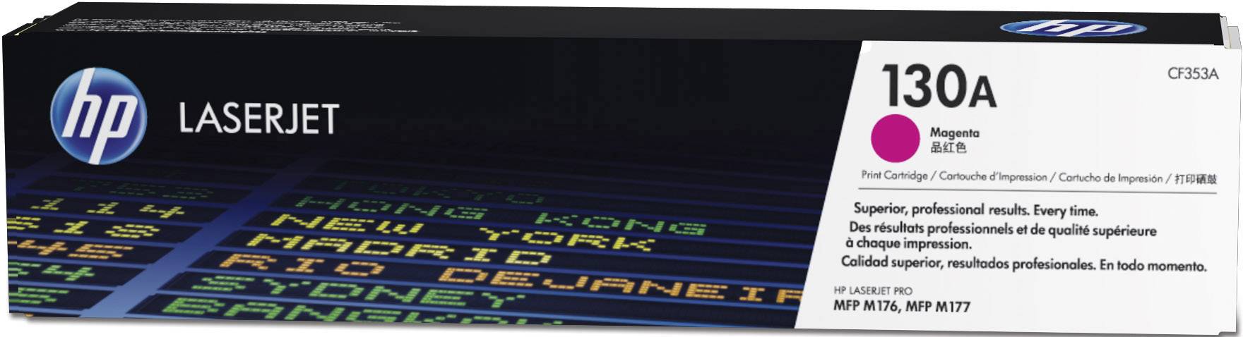 Toner Cartridge HP 130A Magenta for LASERJET Printer. Compatible with HP Models MFP M176, MFP M177. For professional printing results.