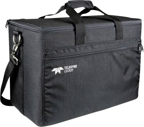 Black carry bag with zip and shoulder strap, printed with the 'Teledyne LeCroy' logo. Perfect for technical equipment.
