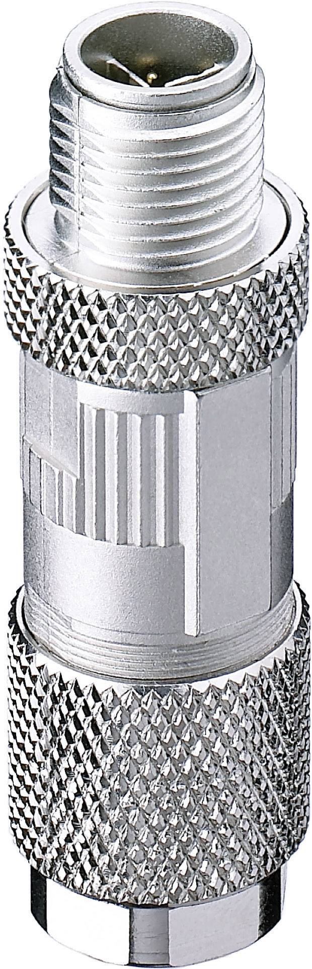 Belden 934637032-1 Sensor/actuator connector M12 Plug, straight No. of pins (RJ): 8 1 pc(s)