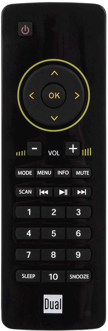 Dual IR 2A Internet radio adapter FM Internet radio Black
