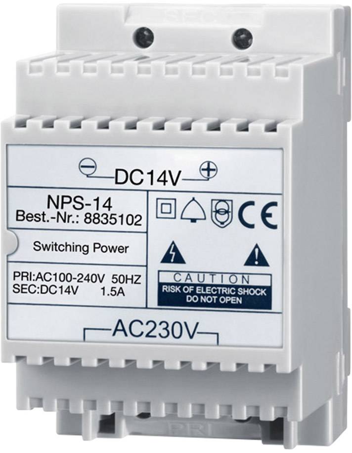 GEV Door intercom DIN rail power supply unit