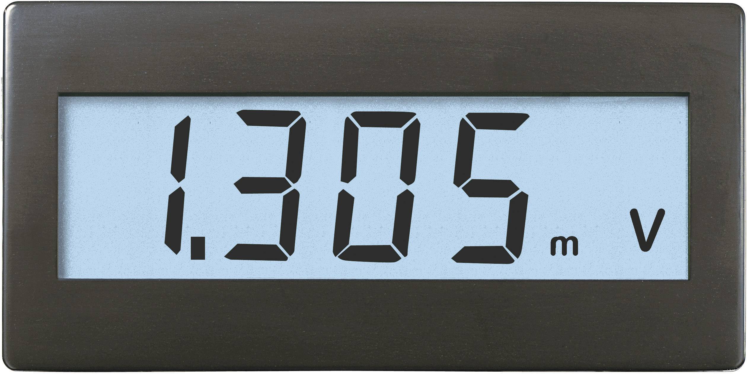 VOLTCRAFT DVM330W Digital rack-mount meter ±199.9 mV