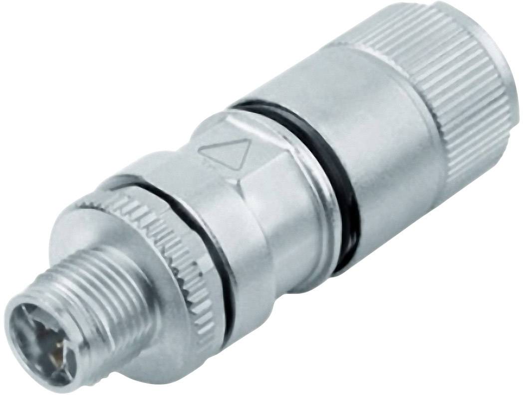 binder 99 3787 810 08 Sensor/actuator connector M12 Plug, straight 2.00 m No. of pins (RJ): 8 1 pc(s)
