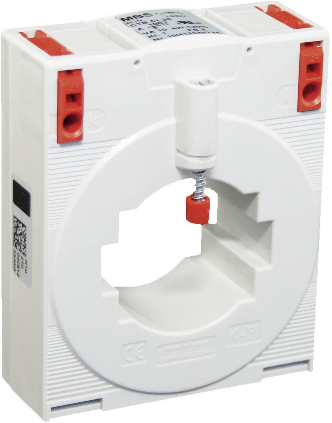 MBS CTB 51.35 500/5A 5VA Kl.1 Primary current 500 A Secondary current 5 A Line feed-through diameter:44 mm Screw-fit 1 pc(s)