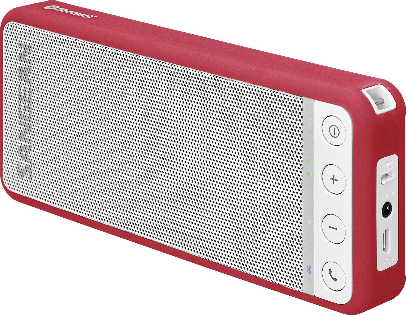 Sangean BluTab BTS-101 Bluetooth speaker Handsfree, NFC White, Red