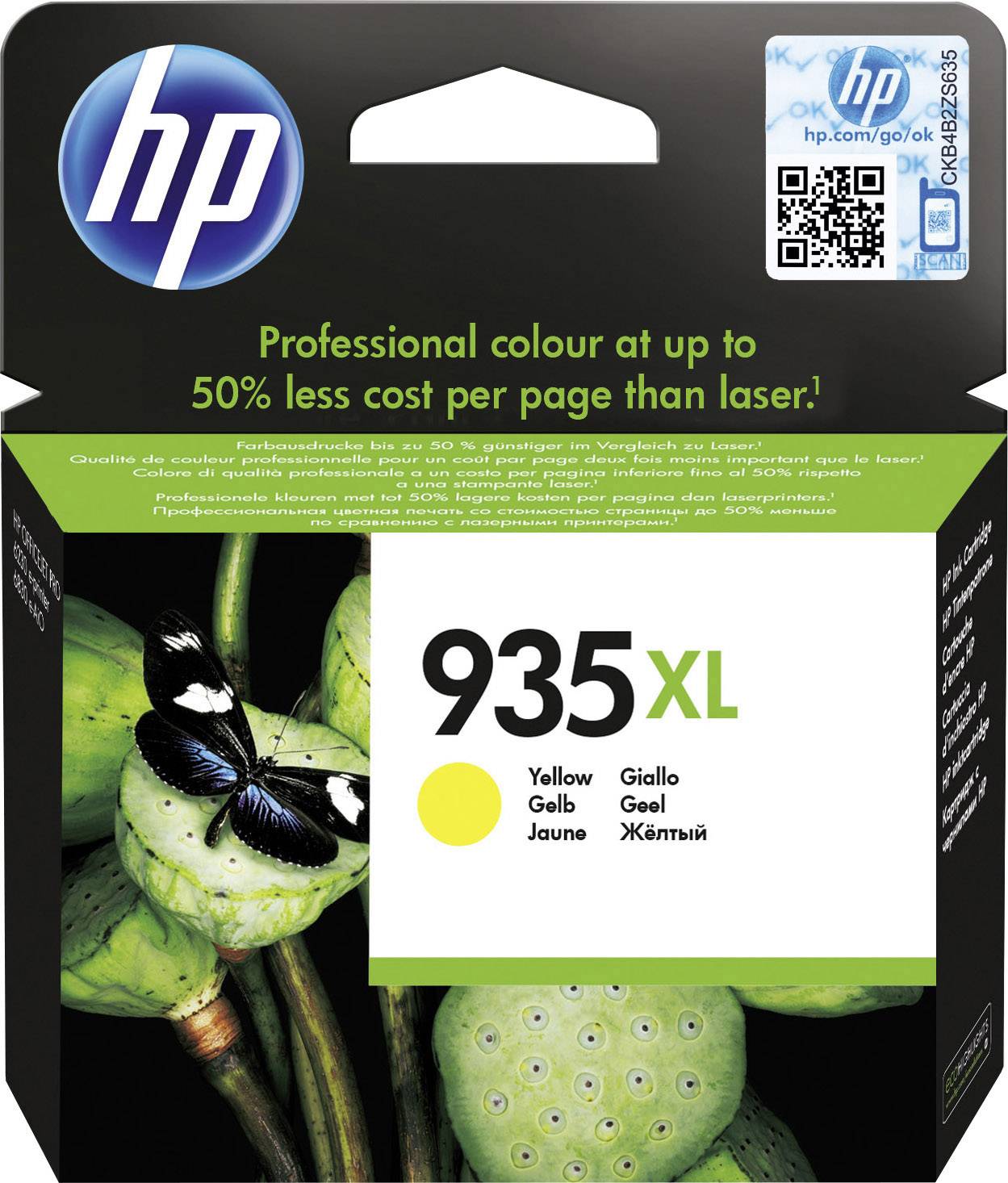 HP 935XL Ink cartridge Original Yellow C2P26AE Ink