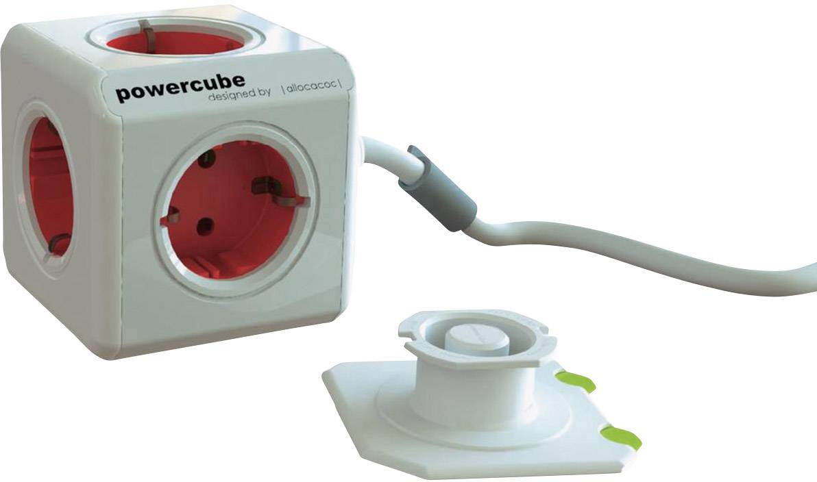 Segula 50461 Socket cube 5x White, Red PG connector 1 pc(s)