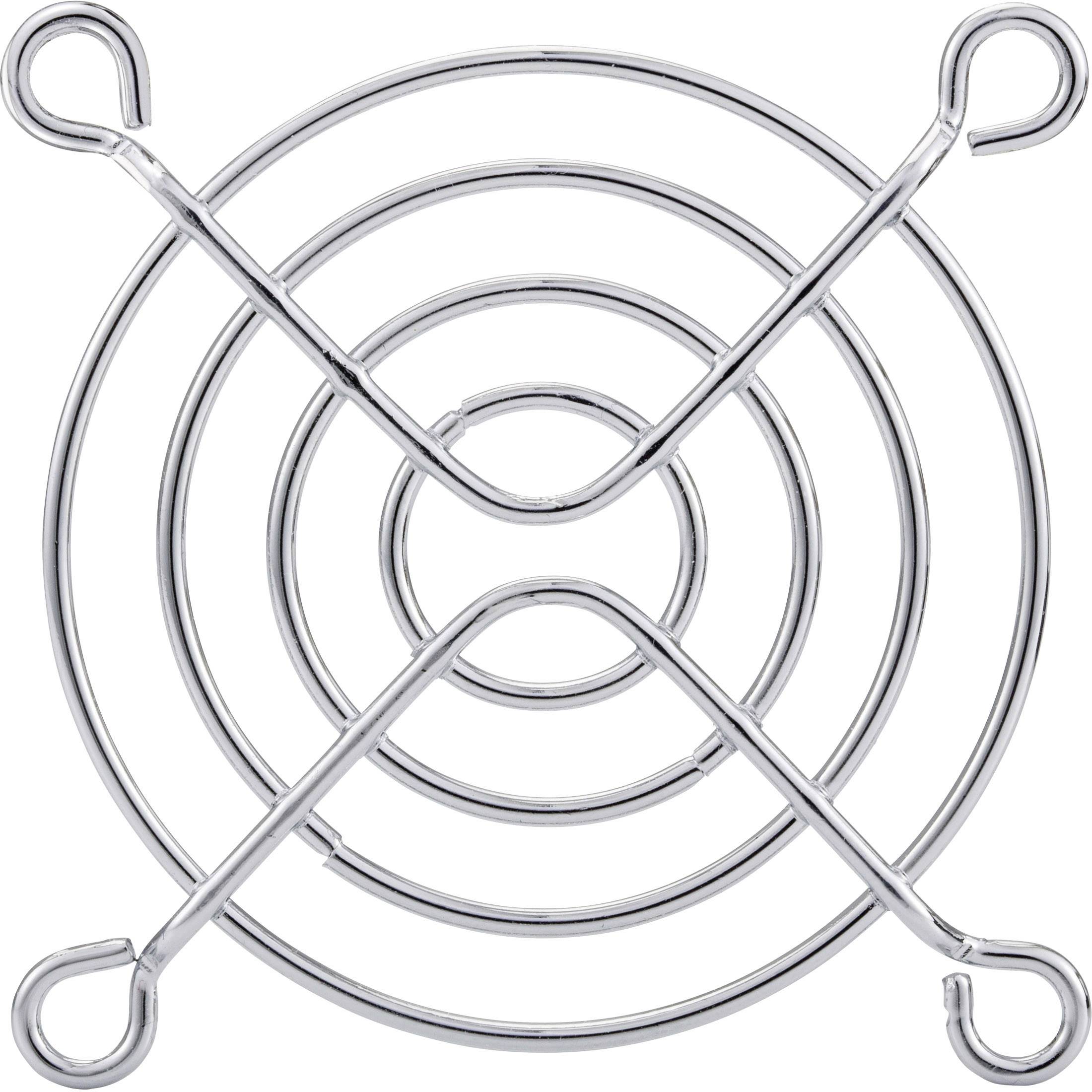 SEPA FG 172 Fan grille (Ø x H) 172 mm x 4.5 mm Steel chrome plated