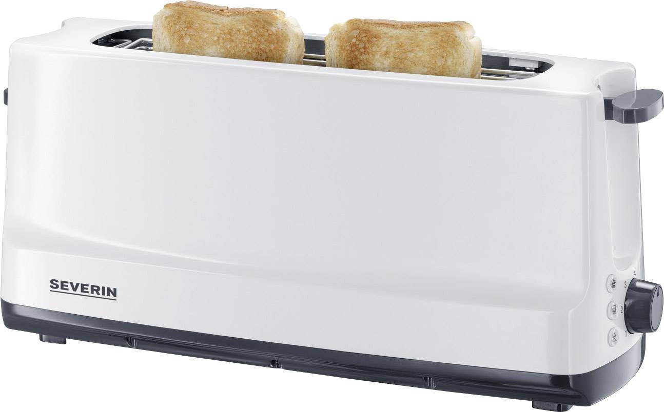 Severin AT 2232 Long slot toaster with built-in home baking attachment White