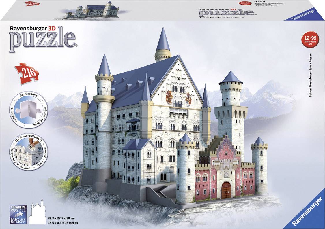 Ravensburger 3D Puzzle Neuschwanstein Castle