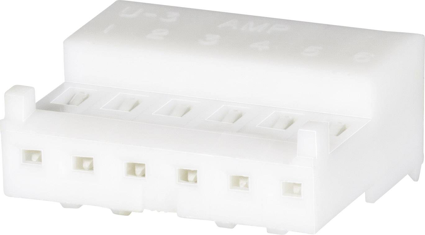 TE Connectivity Receptacles (standard) MTA-100 Total number of pins 4 3-643814-4