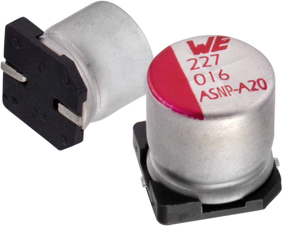 Würth Elektronik WCAP-ASNP 865250540001 Electrolytic capacitor SMD 2.2 µF 35 V 20 % (Ø x H) 4 mm x 5.5 mm