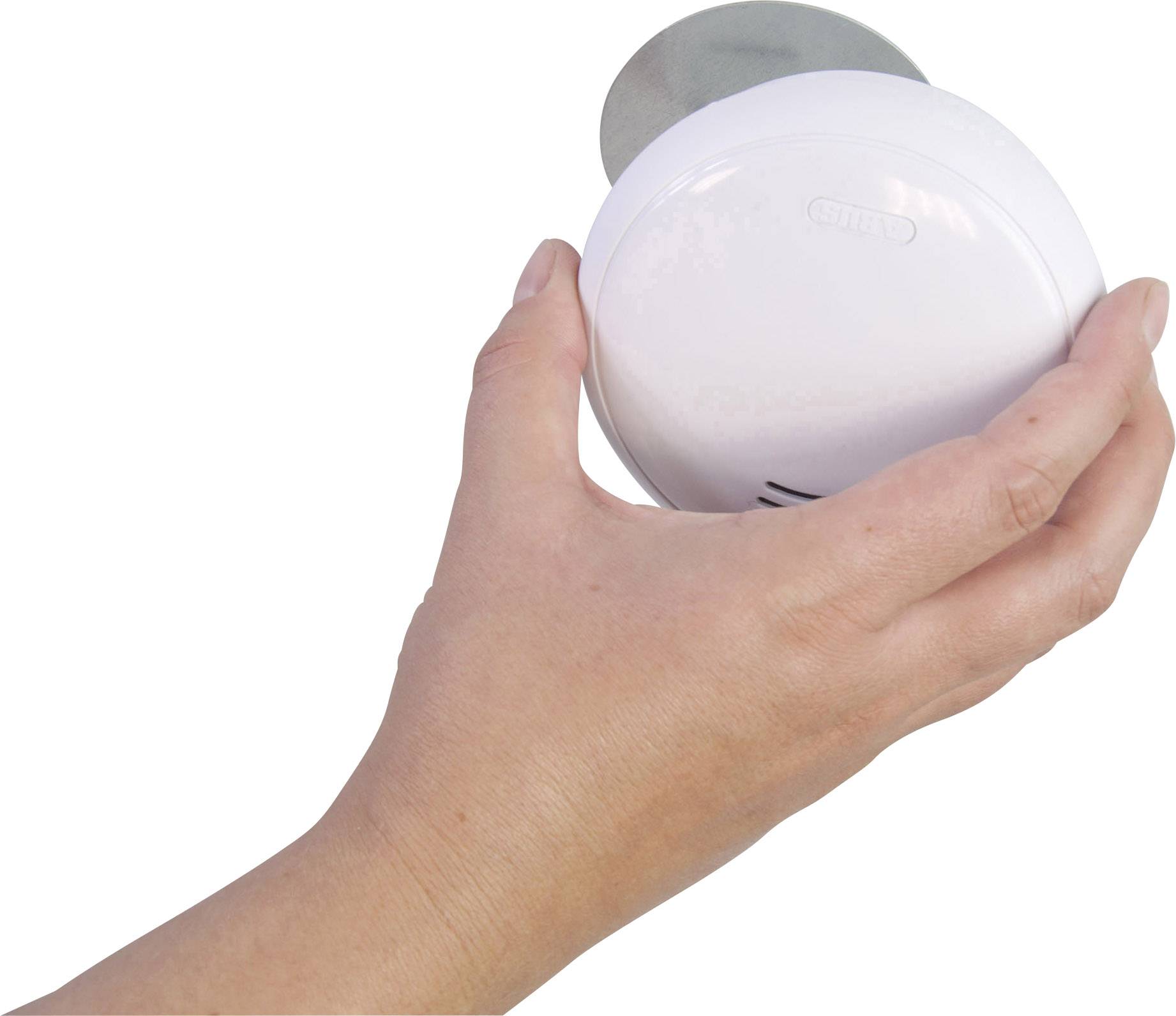 Smoke detector magnetic mount