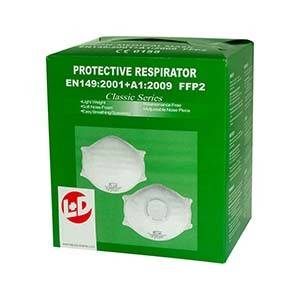 Leipold Doehle 26183 Valved dust mask FFP2 D 12 pc(s) EN 149:2001, EN 149:2009 DIN 149:2001, DIN 149:2009