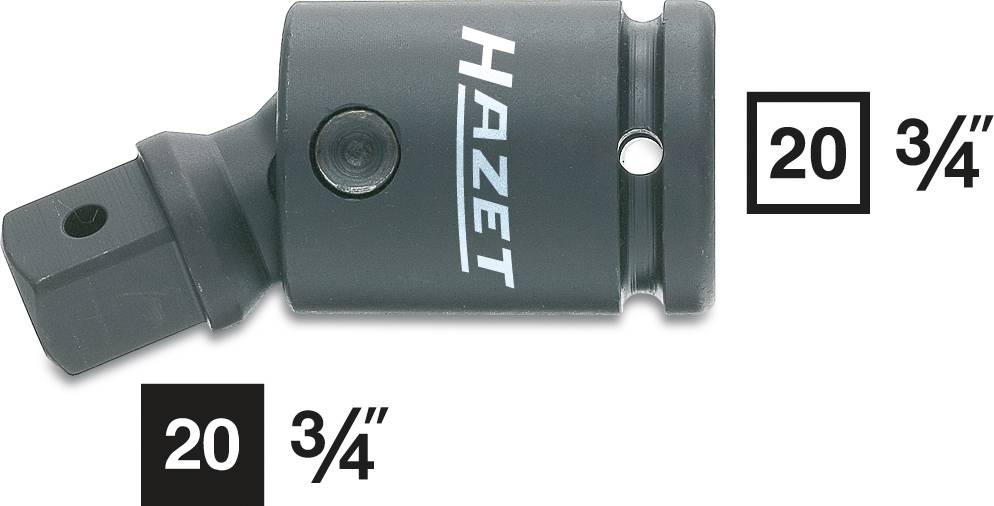 A 'Hazet' adaptor, size specification '20 3/4 inches'.