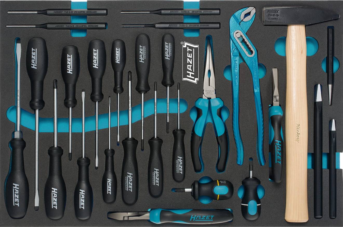 Hazet 163-31/27 Tool kit DIYers 27-piece