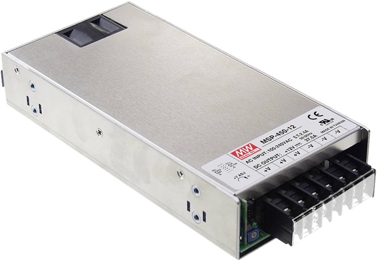 Mean Well MSP-450-7.5 AC/DC PSU module (+ enclosure) 450 W 1 pc(s)