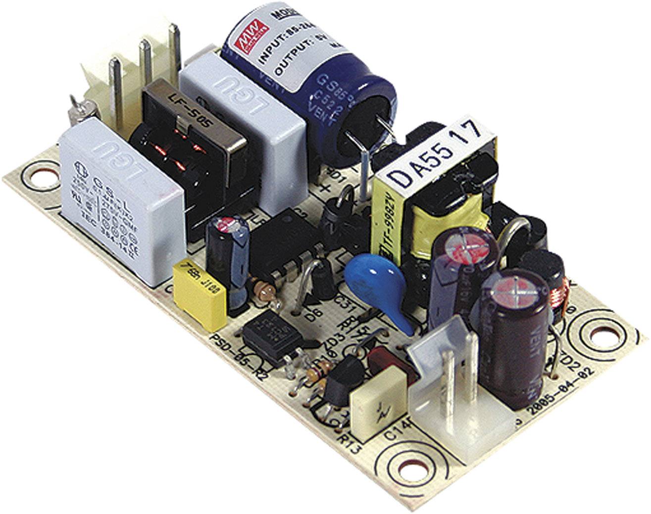 Mean Well PS-05-24 AC/DC PSU module (open frame) 24 V DC 0.22 A 1 pc(s)