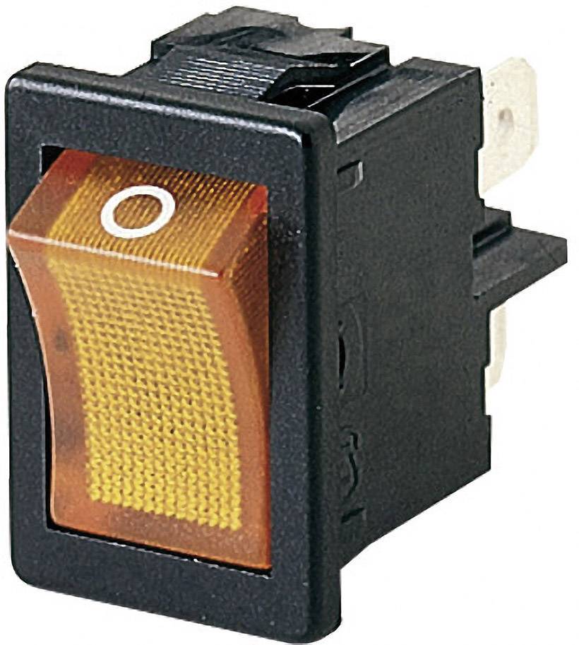 Marquardt 1855.1104 Toggle switch 01855.1104-00 250 V AC 4 A 2 x Off/On IP40 latch 1 pc(s)
