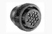 TE Connectivity 206150-1 Bullet connector Plug, straight Total number of pins: 37 Series (round connectors): CPC 1 pc(s)