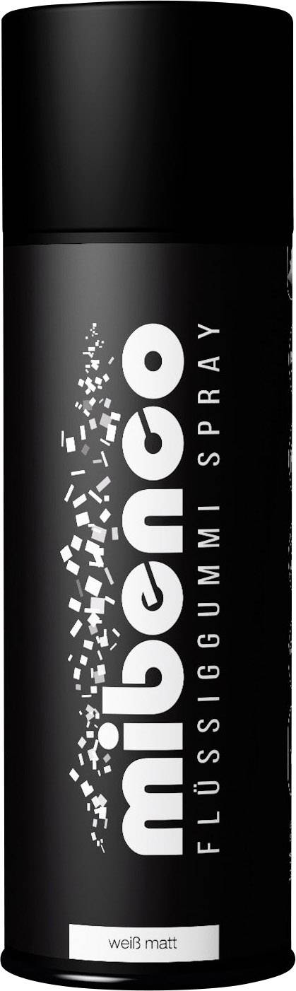 mibenco Liquid rubber coating spray Factory colour White (matt) 71429010 400 ml