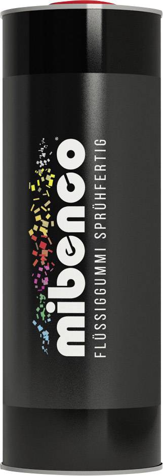mibenco SPRÜHFERTIG Liquid rubber coating Colour Black (matt) 73129005 1 l