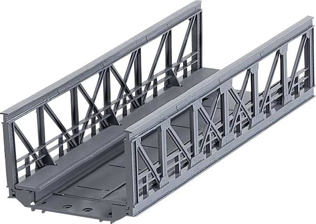 Märklin 074620 H0 Truss bridge 1-rail H0 Märklin C (incl. track bed) (L x W x H) 180 x 64 x 45 mm