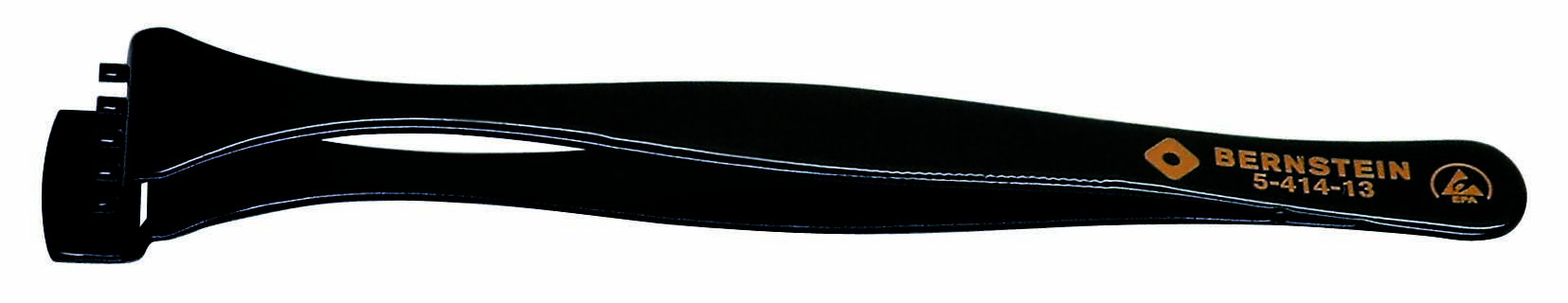 Black plastic desoldering tool with a narrow end, bearing the brand name 'Bernstein' and a model number.