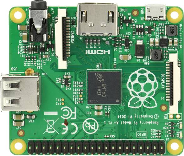 Raspberry Pi® RP-A+ Raspberry Pi® A+ 256 MB 1 x 0.7 GHz