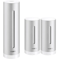 Netatmo NWS01 + NE1002ZZ NWS01-EC Wireless digital weather station Forecasts for 12 to 24 hours Max. number of sensors 3 Netatmo NWS01 + NE1002ZZ NWS01-EC Wireless digital weather station Forecasts for 12 to 24 hours Max. number of sensors 3