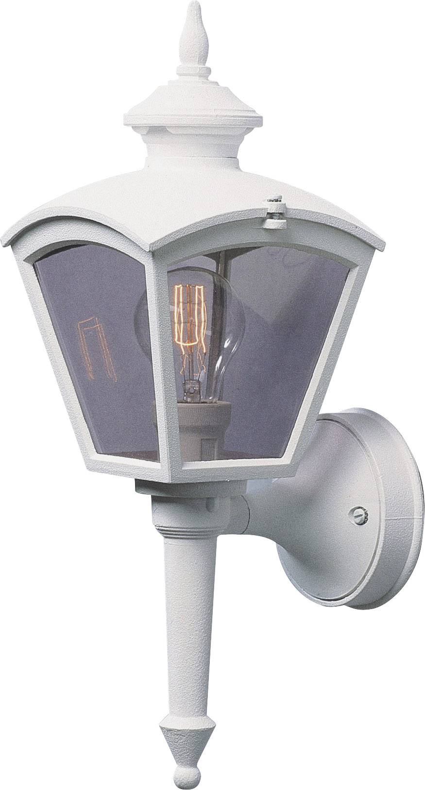 Konstsmide Cassiopeia 480-250 Outdoor wall light Energy-saving bulb, LED (monochrome) E-27 60 W White