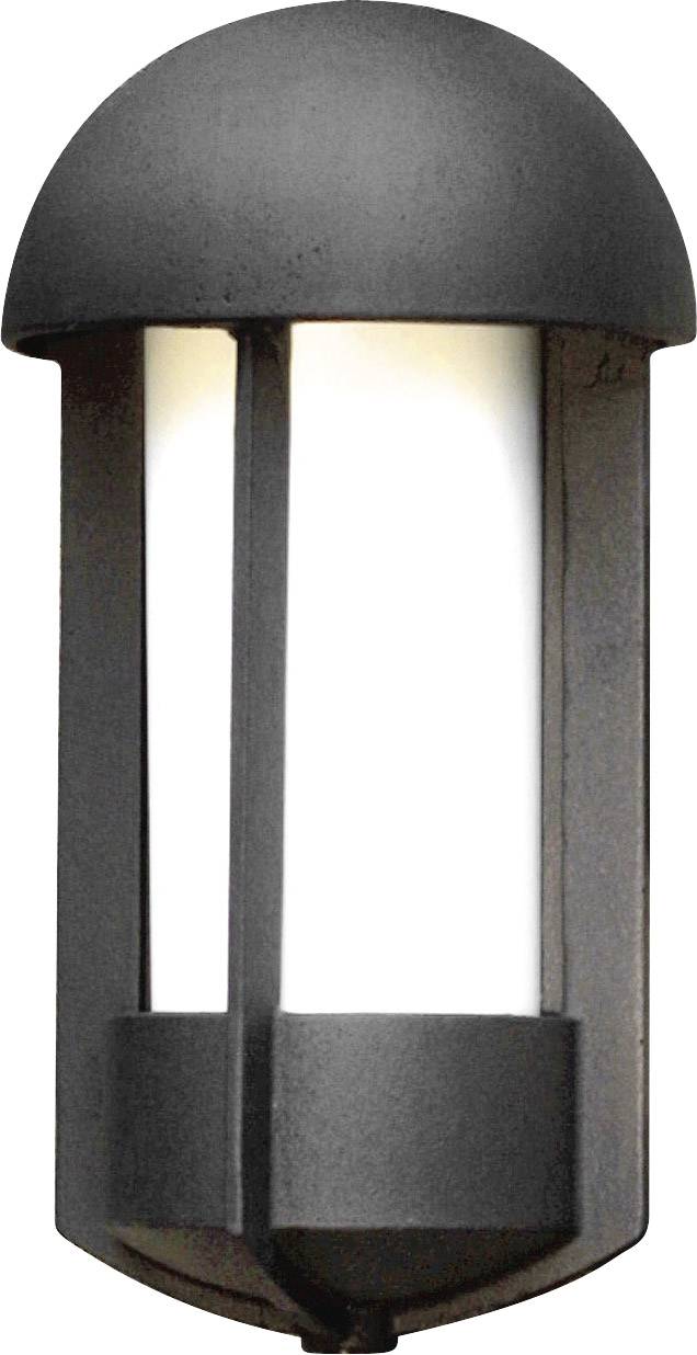 Konstsmide Tyr 510-752 Outdoor wall light Energy-saving bulb, LED (monochrome) E-27 60 W Black