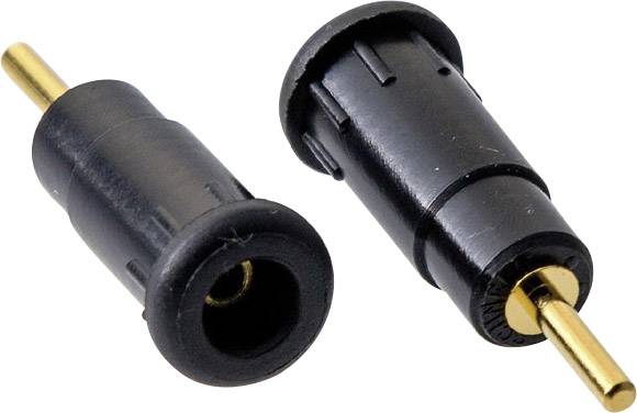 Schnepp BU 2800/SW Safety jack socket Socket, built-in Pin diameter: 2 mm Black