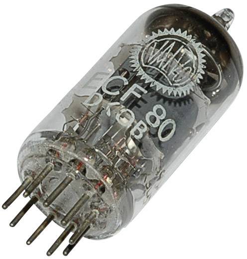 BTB Vertrieb ECF 80 = 6 BL 8 Vacuum tube Triode pentode 100 V, 170 V 14 mA, 10 mA Number of pins: 9 Base: Noval Content 1 pc(s)
