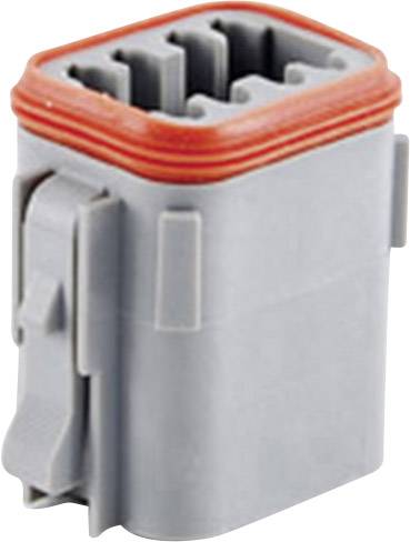Amphenol AT06 08SA Bullet connector Socket, straight Total number of pins: 8 Series (round connectors): AT