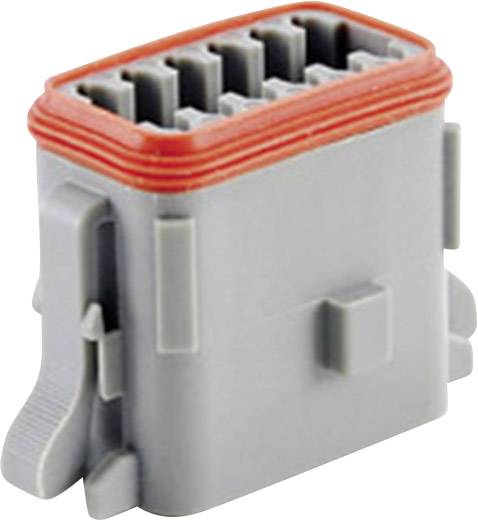 Amphenol AT06 12SA Bullet connector Socket, straight Total number of pins: 12 Series (round connectors): AT