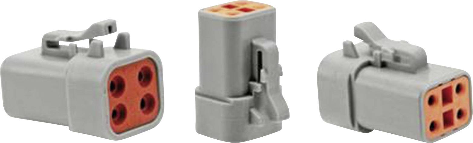Amphenol ATP06 4S Bullet connector Socket, straight Series (round connectors): AT